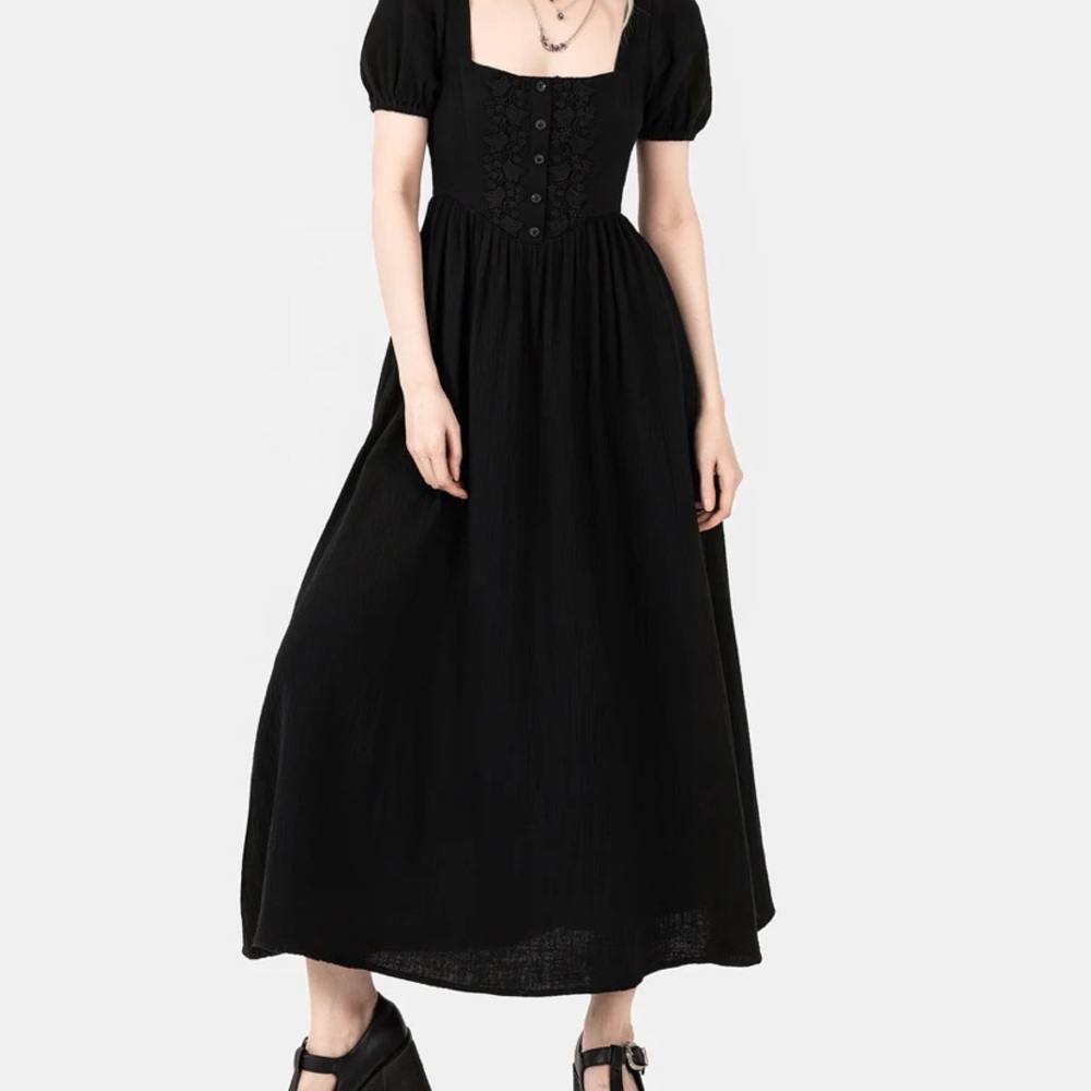 Disturbia Alder Cotton Detail Midaxi Dress NWOT Size 10